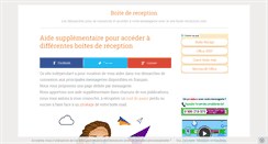 Desktop Screenshot of boite-reception.com