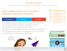 Tablet Screenshot of boite-reception.com